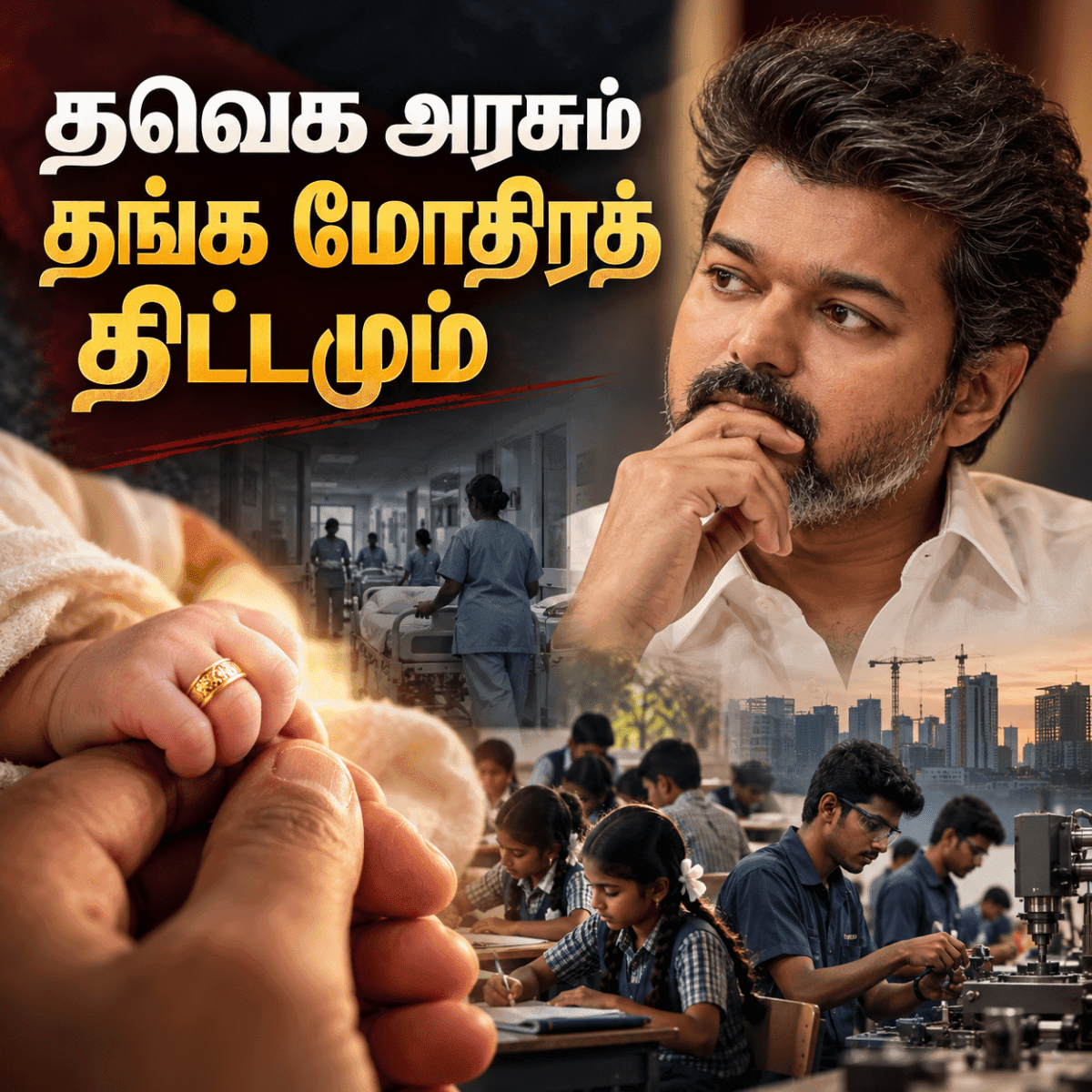 தவெக அரசும் தங்க மோதிரத் திட்டமும்: ஒரு கிராம் தங்கமா, ஒரு தலைமுறையின் எதிர்காலமா?